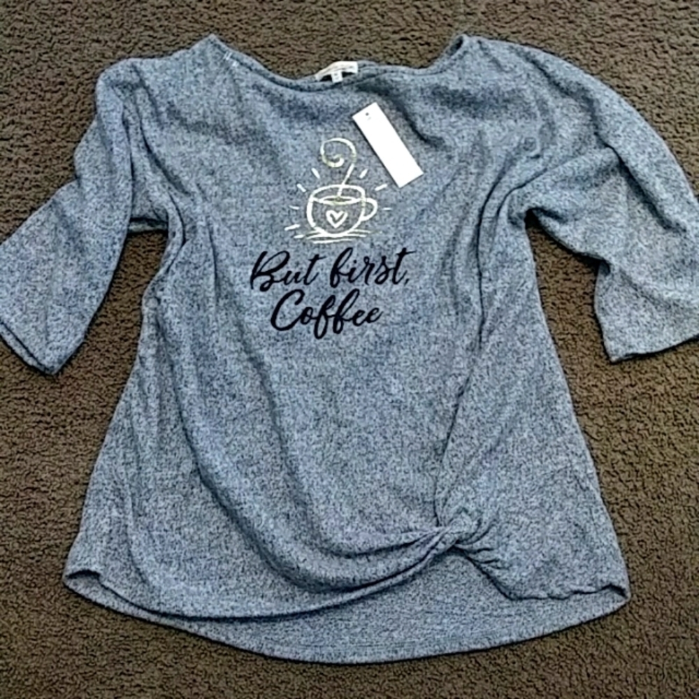 Joie de Vivre 3/4 sleeve Pullover